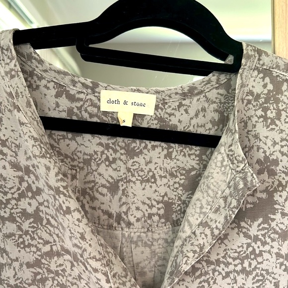 Anthropologie Cloth & Stone Lyocell Dress Size Small - Picture 2 of 3